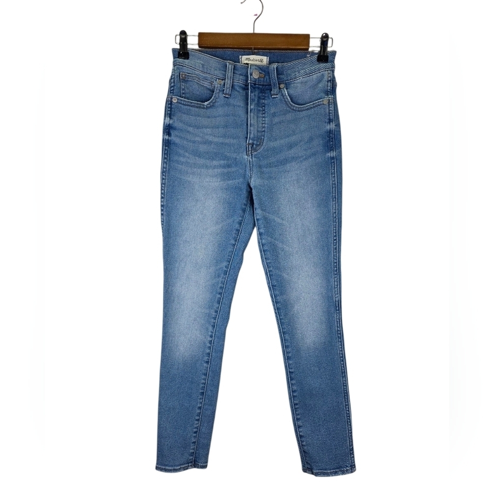 Madewell 10" High-Rise Skinny Crop Womens Jeans Color Horne Wash Size 25